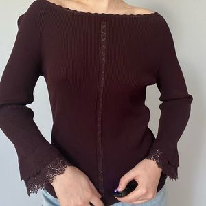 vintage brown long sleeve shirt